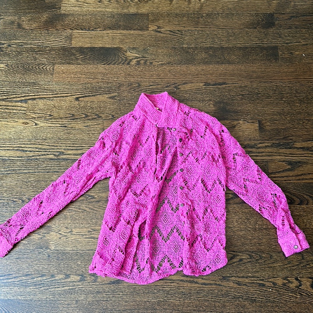 Free People Lace Top